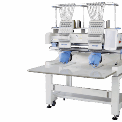 Hemss Fortever FT-1502 Two Head Industrial Embroidery Machine and Support 15 Needles & Wifi